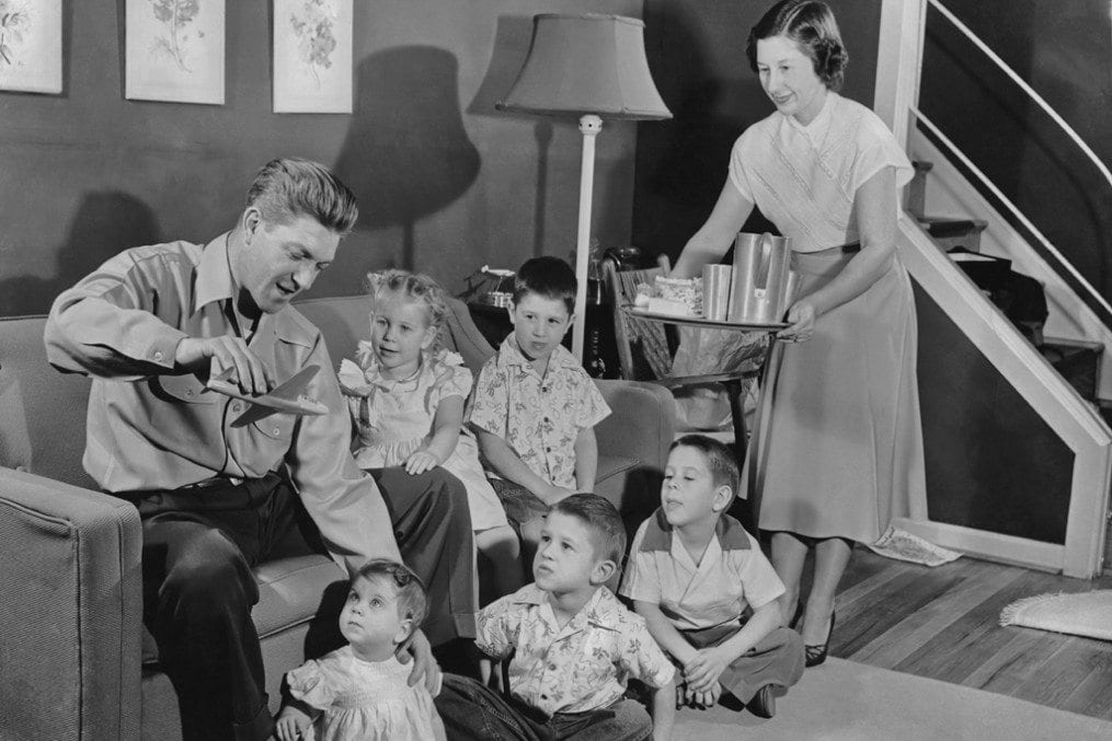 Large family of seven