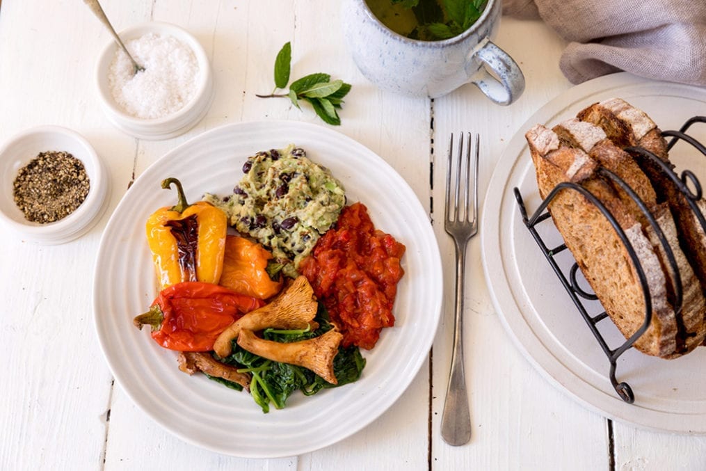 Full English vegan fry up