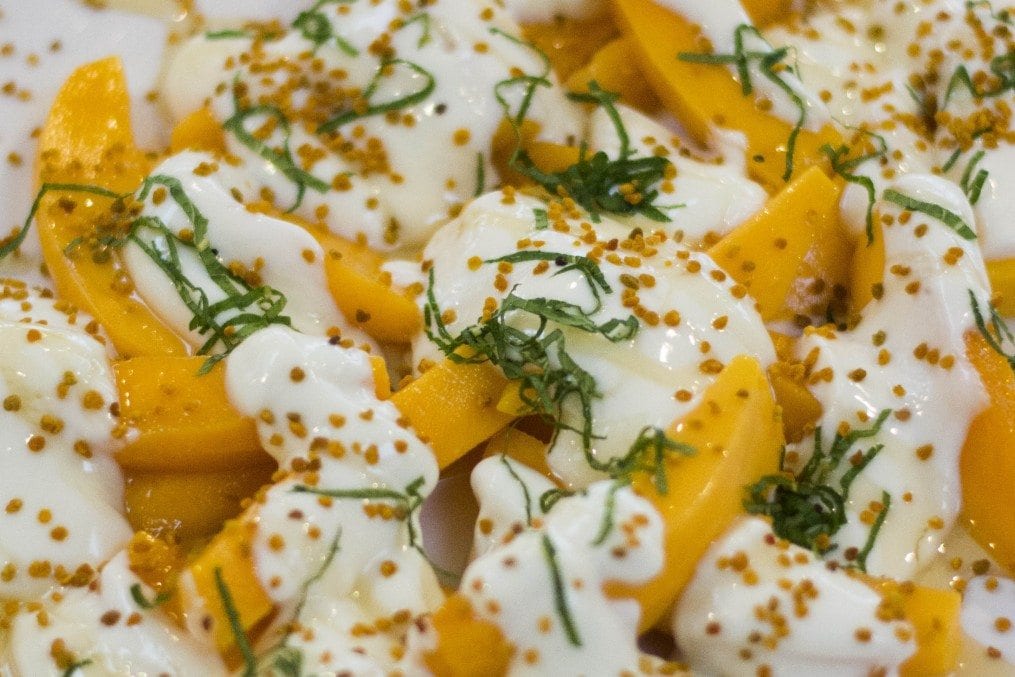 Fruity Yoghurt with Bee Pollen