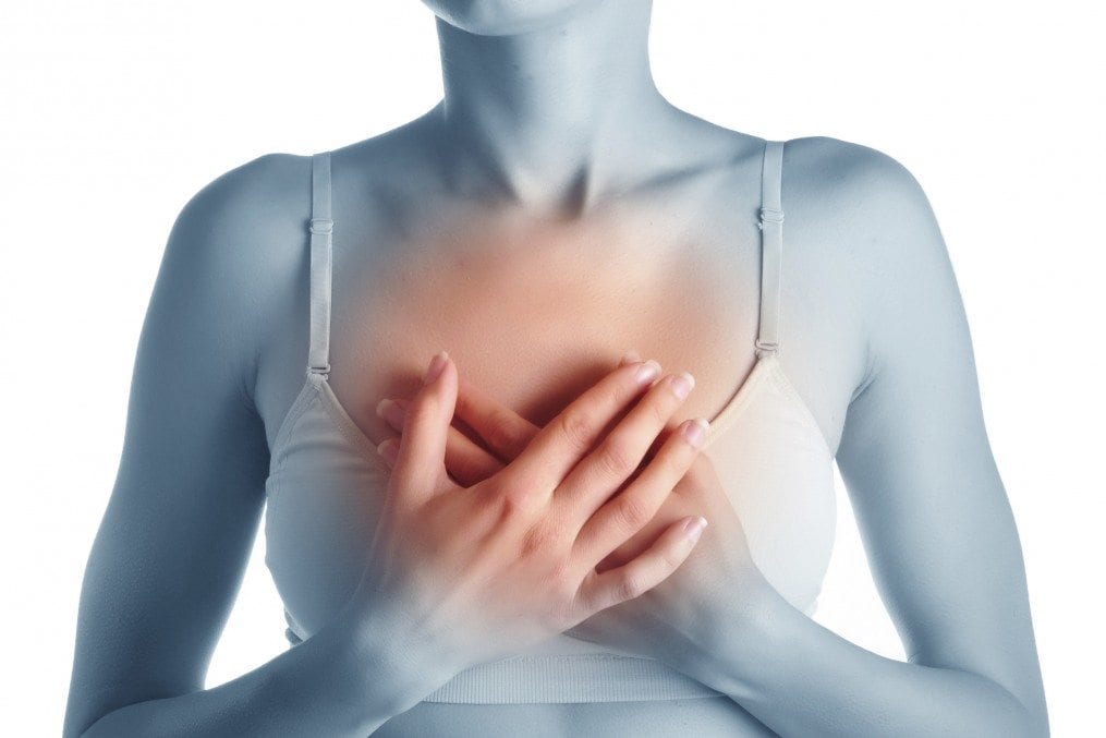 woman with hands crossed over chest